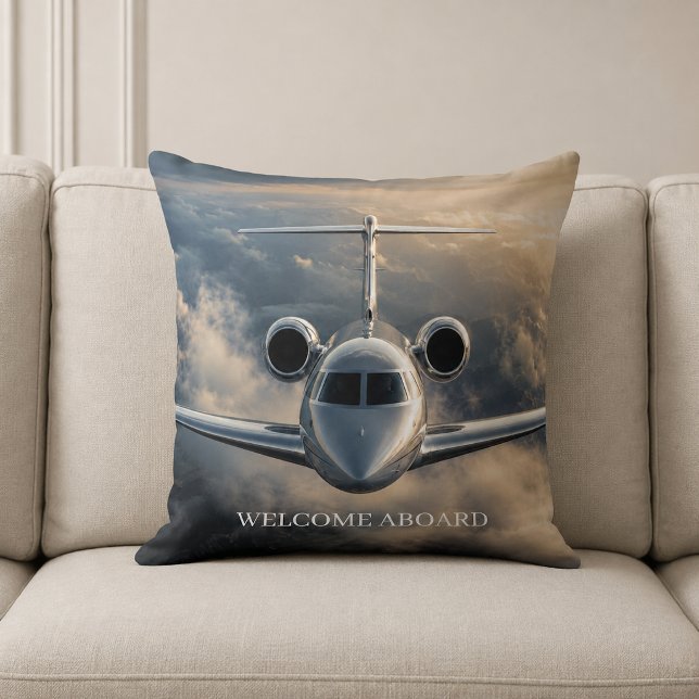 Executive-Privatjet Kissen (Von Creator hochgeladen)