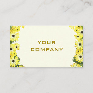Exemple de Carte de visite Floral Design