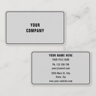 Exemple de Cartes de Visite Personnalisées Conceve