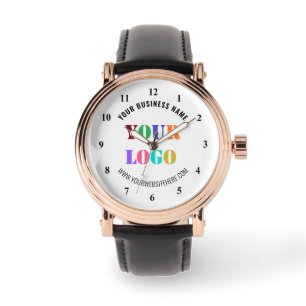 Exemple de montre promotionnelle du logo de votre