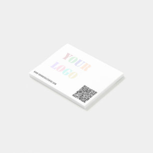 Exemple de notes Post-it® avec code QR personnalis