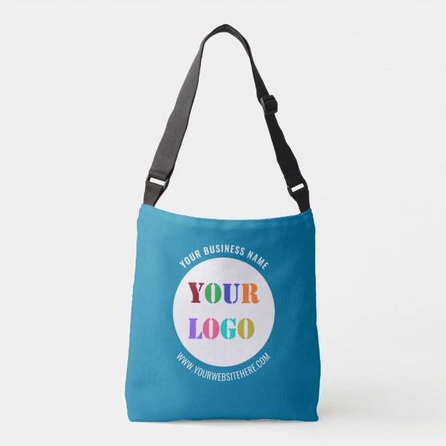Exemple de sac croisé de texte et de logo d'entrep (Devant)