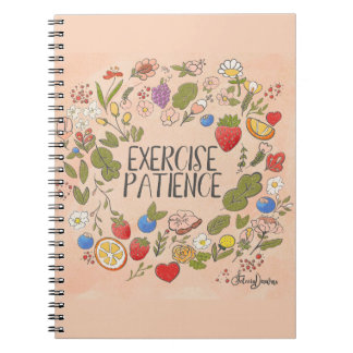 Exercice de patience Cahier 8,5 x 11