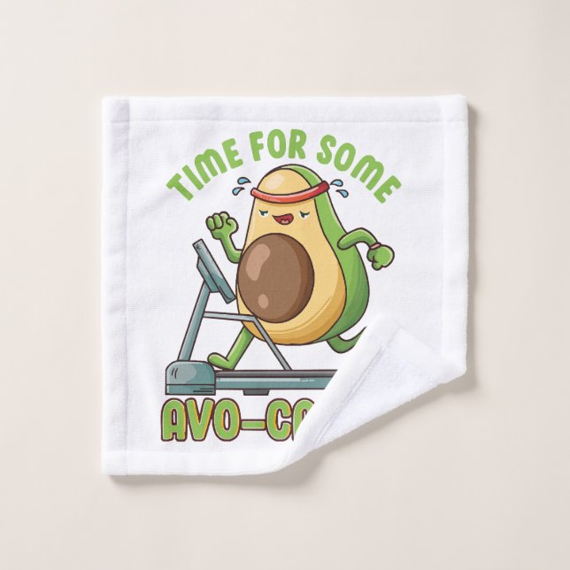 Exercice d'entraînement Drôle Humour Citations (Gant de toilette)
