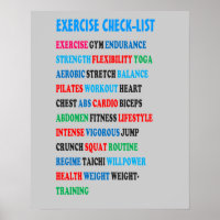 EXERCISE KARO-LIST GYM Weight Health Heart nvn609