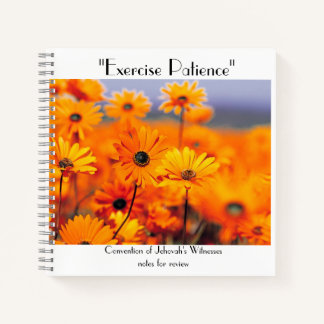 "Exercise Patience" Carnet Daisy