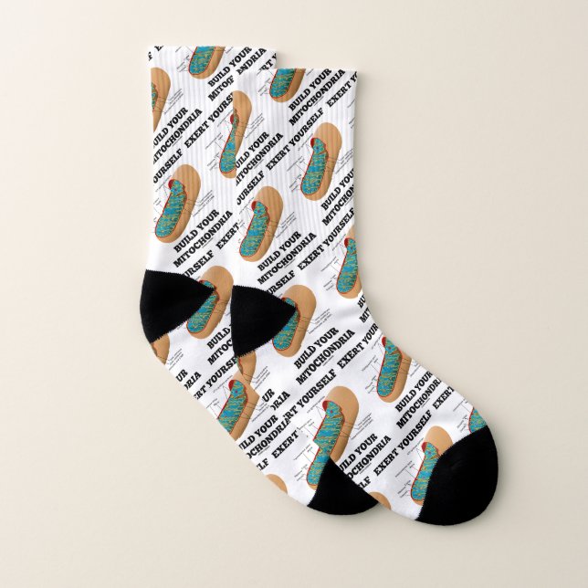 Exert Yourself Build Your Mitochondria Socken (Paar)