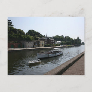 Exeter Canal, Devon, Vereinigtes Königreich Postkarte