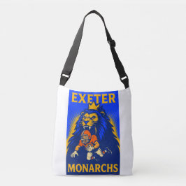 EXETER MONARCHS FOOTBALL - KALIFORNIEN. TRAGETASCHEN MIT LANGEN TRÄGERN