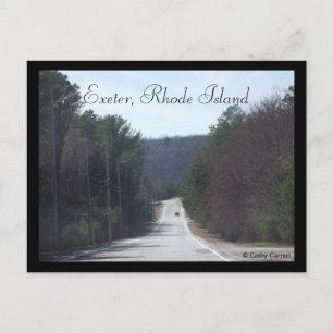 Exeter, Rhode Island Postkarte