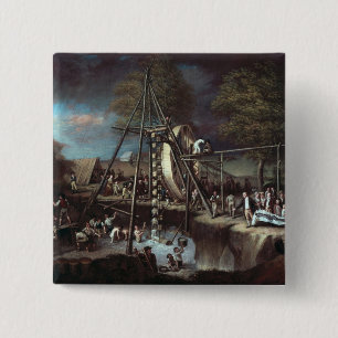 Exhumierung des Mastodons, 1806 Button