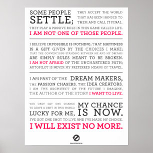 Existe Plus De Manifeste À Poster Grand Blk