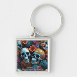 EXISTENTIAL LITE Memento Mori Lovers Skulls Schlüsselanhänger