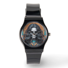 EXISTENZIAL LITE Memento Mori Femme Skull Unisex Armbanduhr