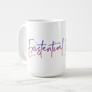 Existenzieller Dread - Wraparound der weißen Tasse