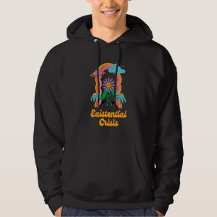 Existenzkrise Retro Toon Existenzphilosophie Philo Hoodie
