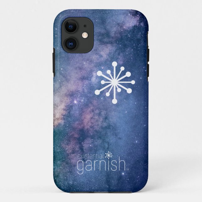 Existierende Garnish™-Sterne Case-Mate iPhone Hülle (Rückseite)
