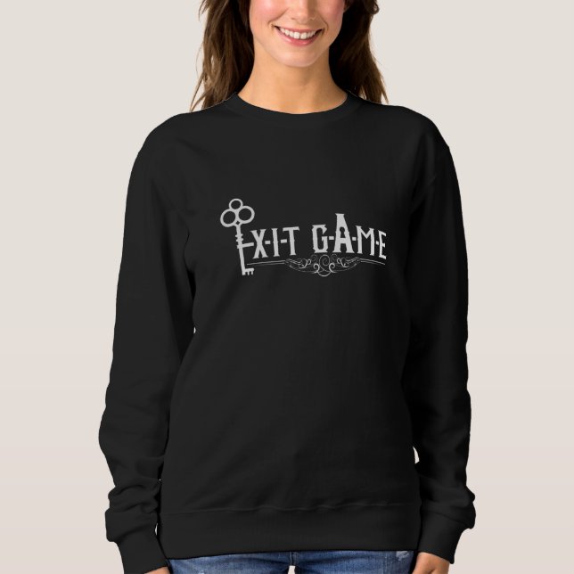 Exit Game für Escape-Mitarbeiter Sweatshirt (Vorderseite)