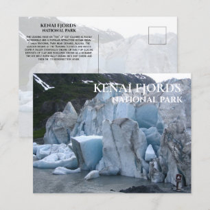 Exit Glacier Toe, Kenai Fjords National Park, AK Postkarte
