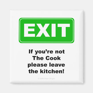 EXIT-Küche - Magnet