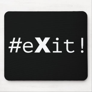 #eXit! Mousepad