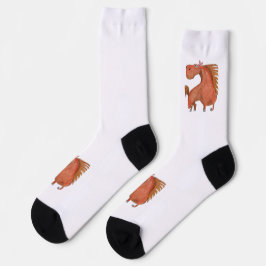 Exited Horse Socken