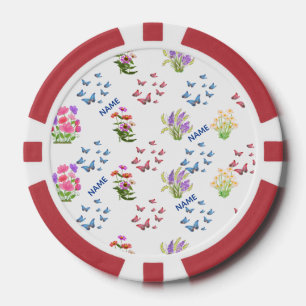 Exklusive Botanik Blumenladen Pokerchips