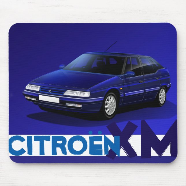 Exklusive Matte Citroen XM MausMk2 Mousepad (Vorne)