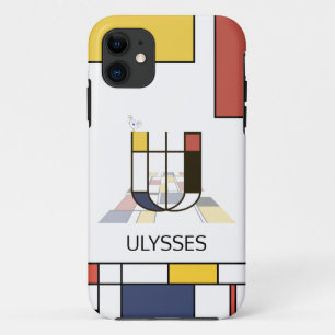 Exklusive Neoplastik Art Monogram. Buchstabe U Case-Mate iPhone Hülle