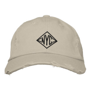 Exklusive NYC bestickte Baseballkappe mit modernem