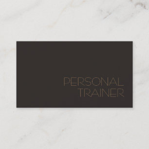 Exklusive Personal Trainer Fitness Sport Visitenkarte