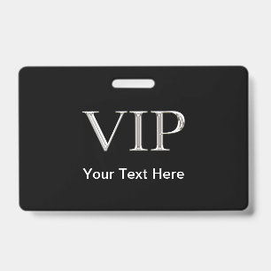 Exklusive VIP-Besucher Ausweis