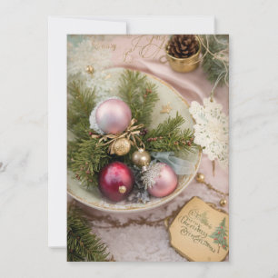 Exklusive Weihnachtskarten Feiertagskarte