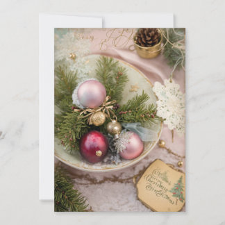 Exklusive Weihnachtskarten Feiertagskarte