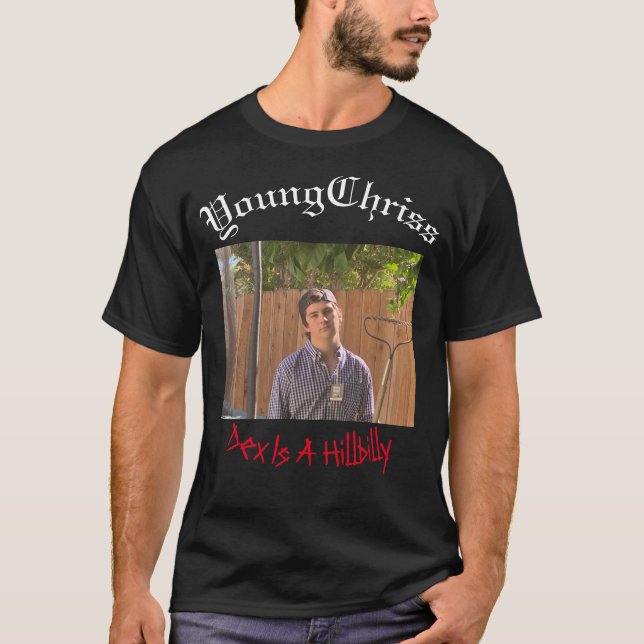 Exklusiver Dex ist ein Hillbilly Merch T-Shirt (Vorderseite)