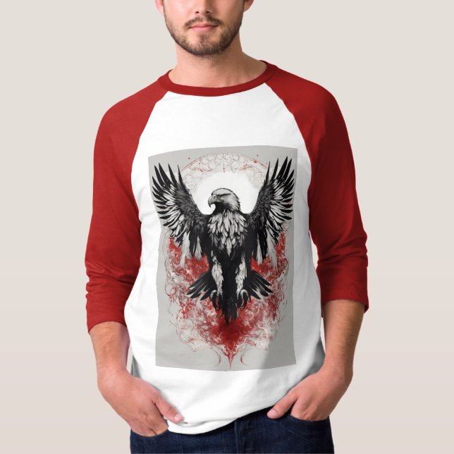 Exklusiver Eagle Design-T - Shirt beim Verkauf (Vorderseite)