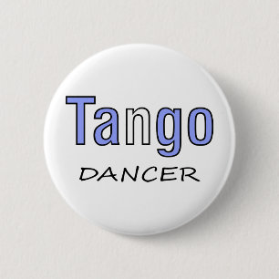 Exklusiver Entwurf des Tango-Tänzers! Button