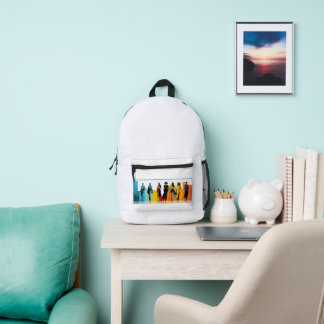 "Exklusiver Online-Verkauf: [Lederbezug]- Limited  Bedruckter Rucksack