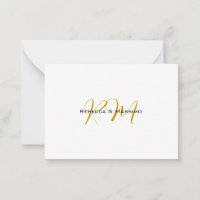 Exklusives einzigartiges Gold-Farben-Monogramm Mod