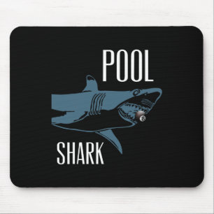 Exklusives Pool Shark Billiards Hustler T Shirt fü Mousepad