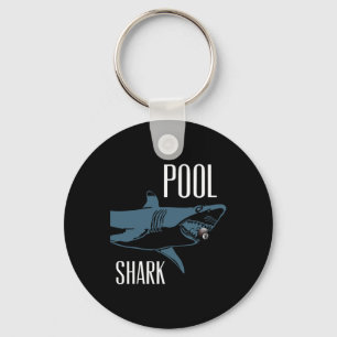 Exklusives Pool Shark Billiards Hustler T Shirt fü Schlüsselanhänger