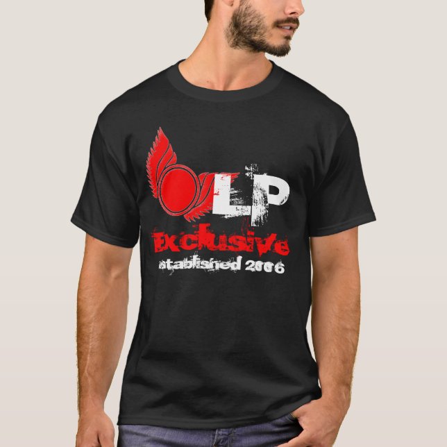 Exklusives Spray-T-Shirt Langspielplatte T-Shirt (Vorderseite)