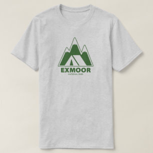 Exmoor National Park Mountains Camping T-Shirt