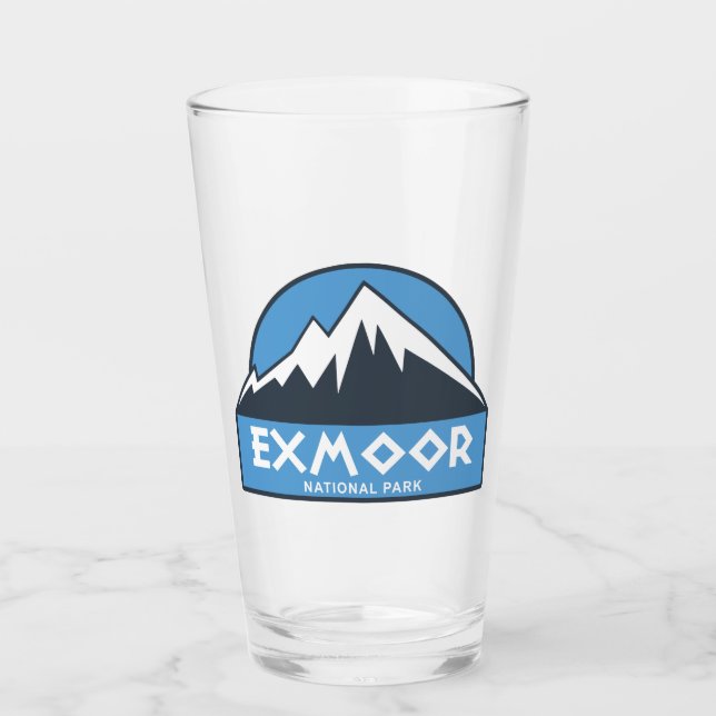 Exmoor-Nationalpark Glas (Vorderseite)