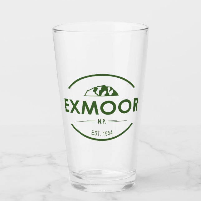Exmoor-Nationalpark Glas (Vorderseite)