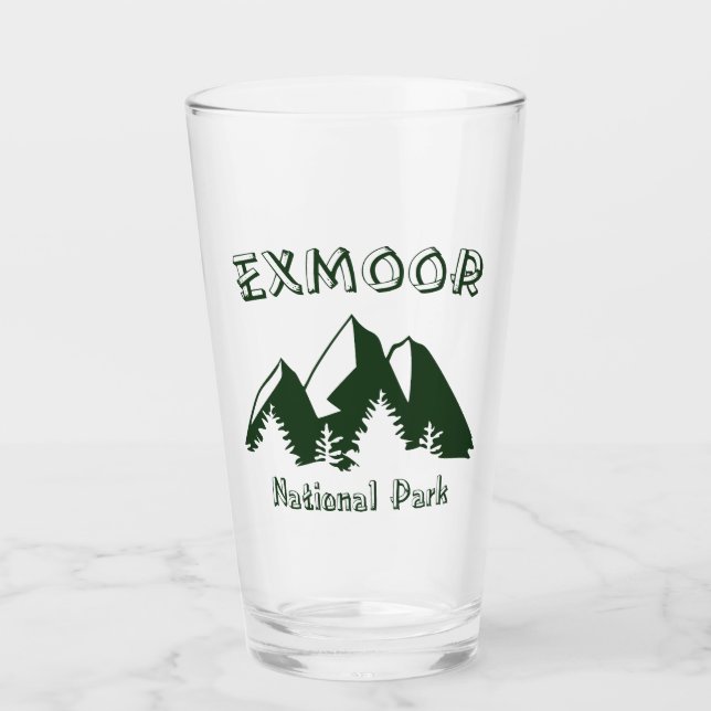 Exmoor-Nationalpark Glas (Vorderseite)