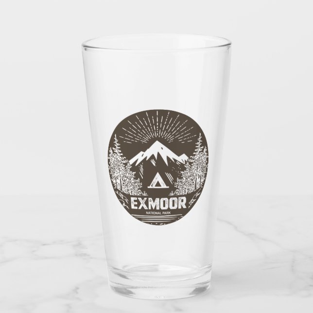 Exmoor-Nationalpark Glas (Vorderseite)
