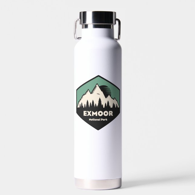 Exmoor-Nationalpark Trinkflasche (Vorne)