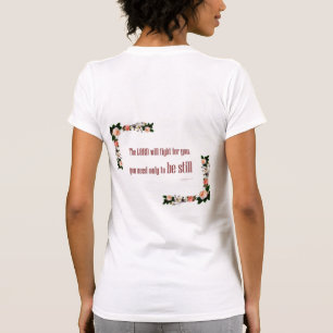 Exode 14 T-shirt 'L'Éternel combattra'