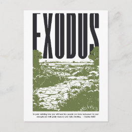 Exodus 15,13 Unerschütterliche Liebe Postkarte